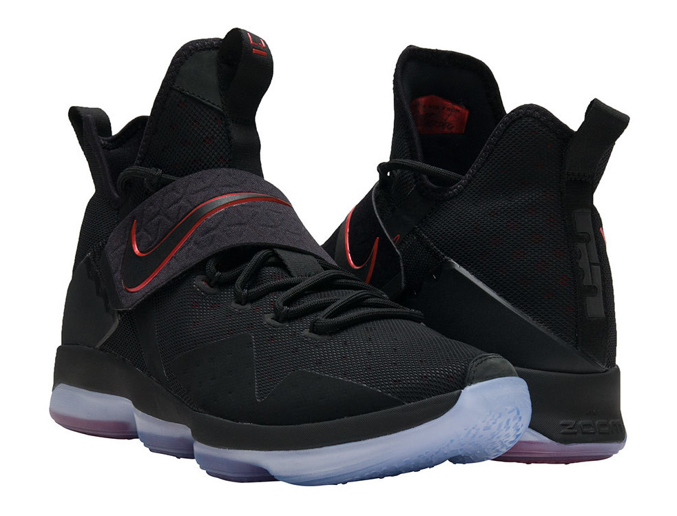 Bred Nike LeBron 14 Black Red 852405-004