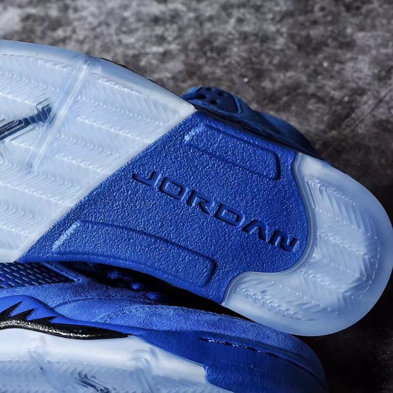 suede jordan 5 blue