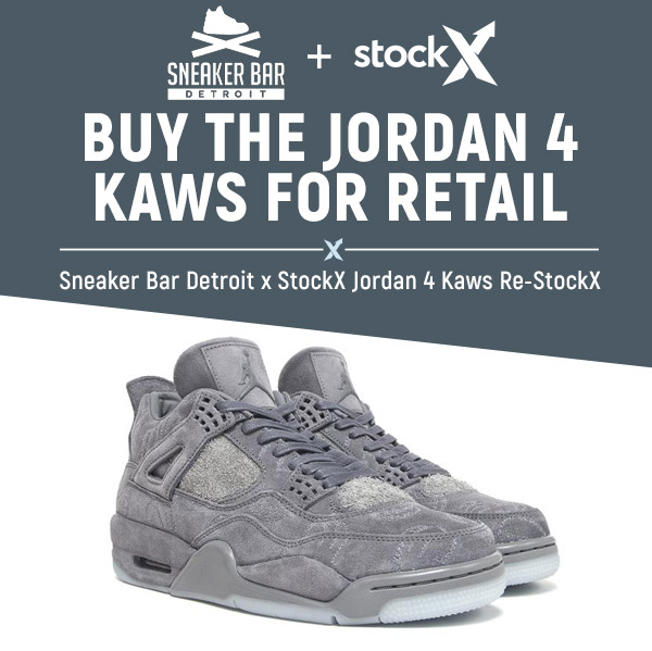 KAWS Air Jordan 4 Restock StockX