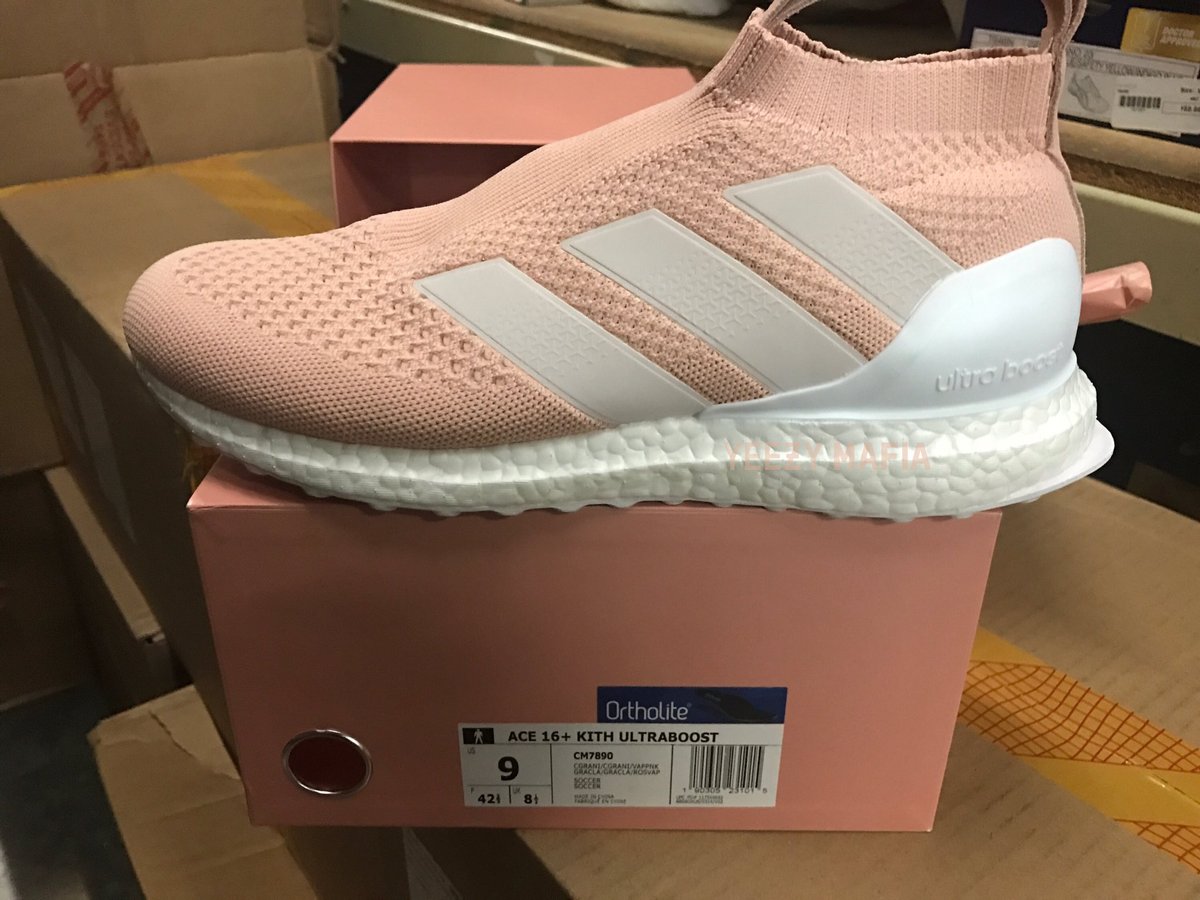 Kith adidas ACE 16+ Ultra Boost Vapour Pink CM7890
