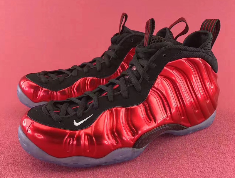 air foamposite one metallic red