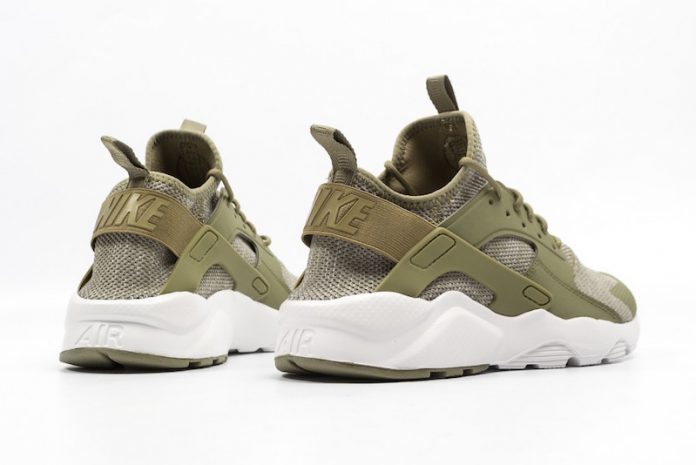 nike air huarache run ultra triple olive