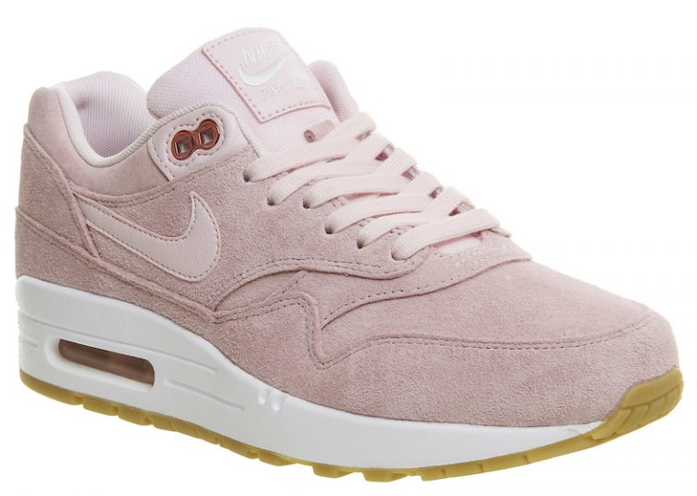 Nike Air Max 1 Suede Pack Pink Oatmeal - Sneaker Bar Detroit