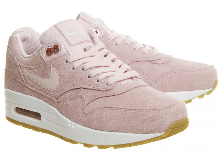 Nike Air Max 1 Suede Pack Pink Oatmeal - Sneaker Bar Detroit