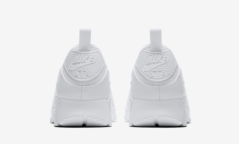 Nike Air Max 90 Ultra 2.0 Ease Triple White Release Date Back