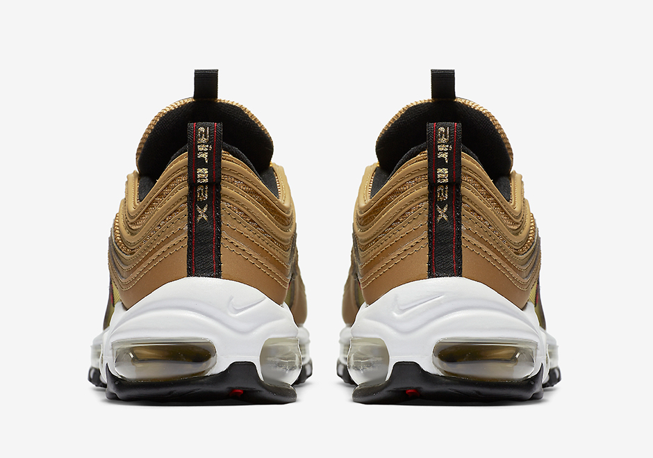 Nike Air Max 97 Metallic Gold Heel