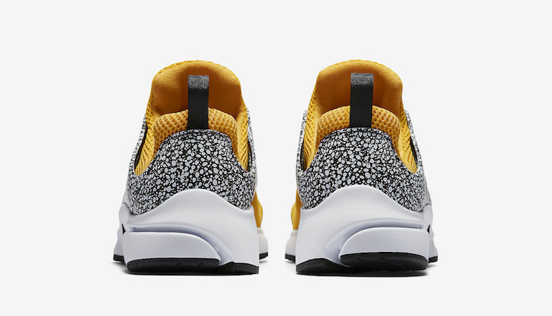 Nike Air Presto Gold Safari 886043-700 Heel