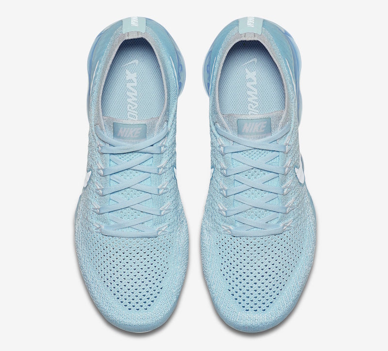 Nike Air VaporMax Glacier Blue Release Date Top Insole