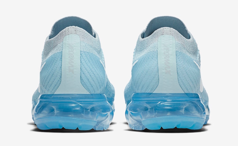 Nike Air VaporMax Glacier Blue Release Date Heel