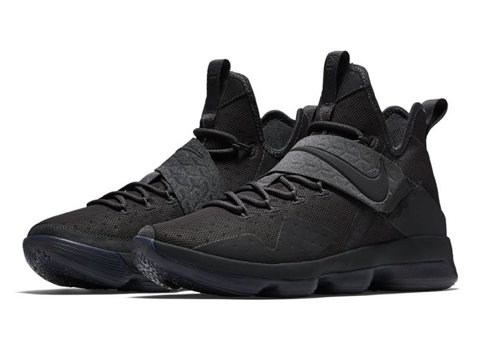 Nike LeBron 14 Triple Black Zero Dark Thirty - Sneaker Bar Detroit
