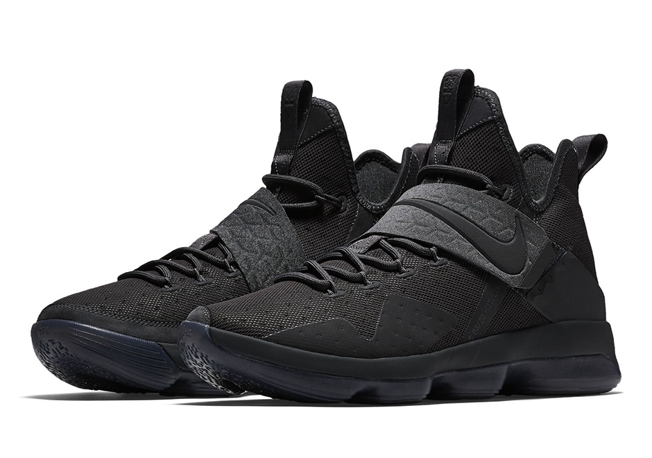 Nike LeBron 14 Triple Black Zero Dark Thirty Release Date