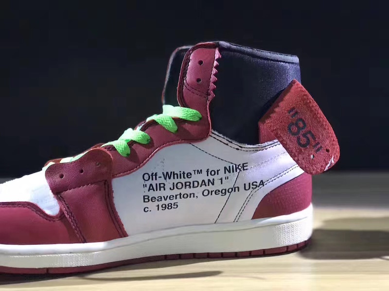 OFF-WHITE Air Jordan 1 Chicago Release 