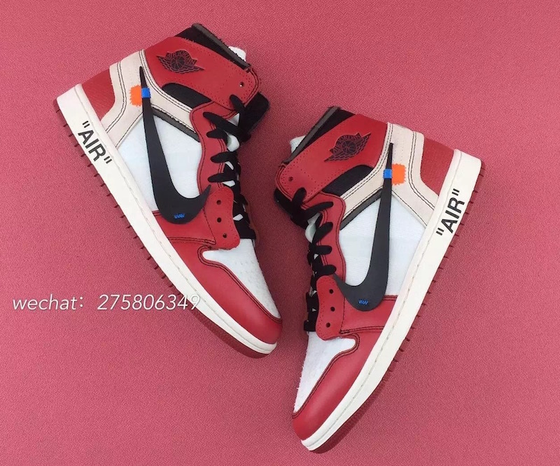 OFF-WHITE Air Jordan 1 Chicago Release Date