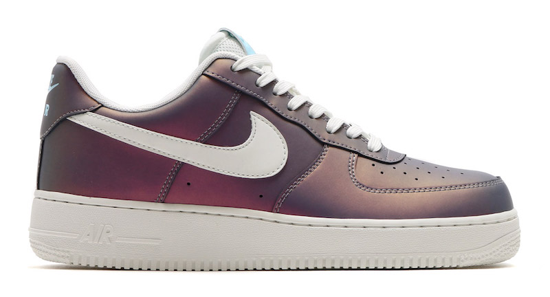 Nike Air Force 1 07 LV8 Iridescent Pack Release Date Still Blue