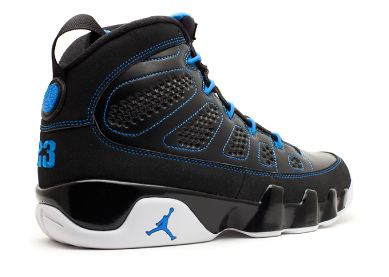Air Jordan 9 Retro Black Shine Blue Shoes [19og121205] - $76.00 : Original Jordan Shoes, Cheap 