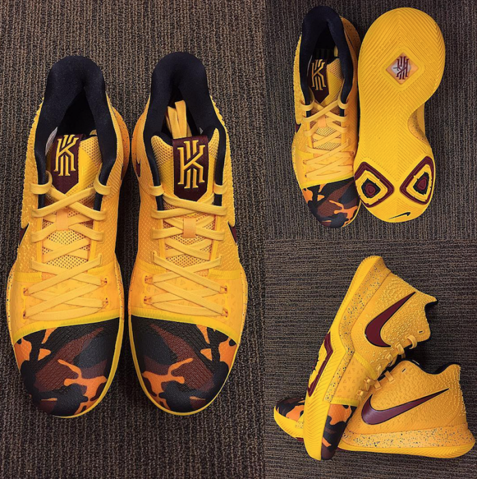 kyrie camo shoes