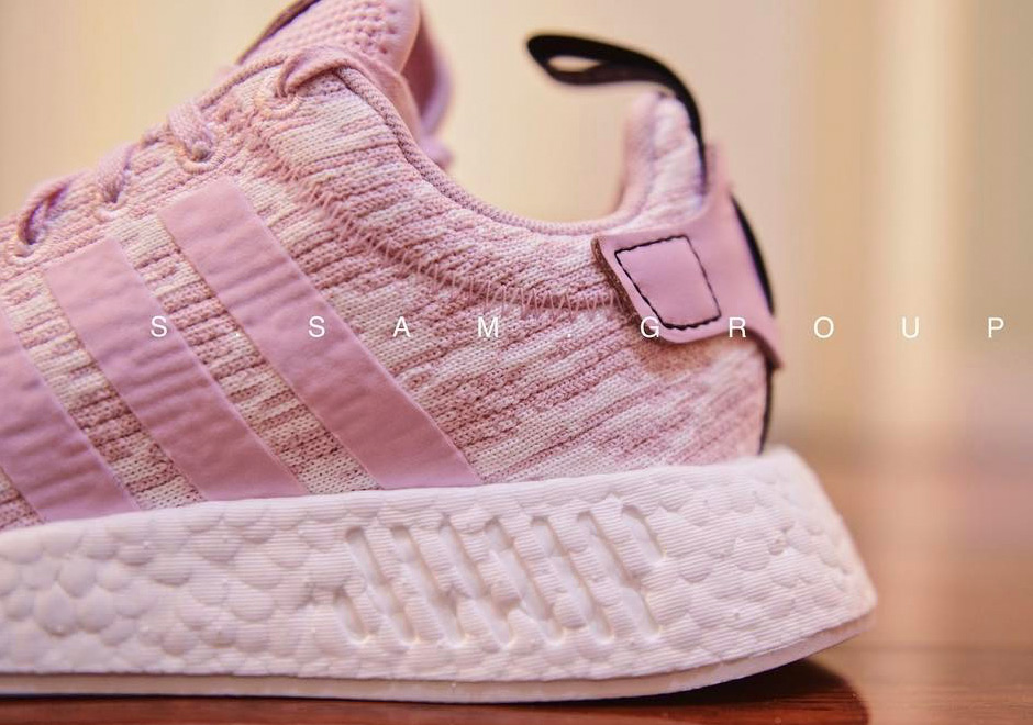 adidas NMD R2 Pink White Release Date