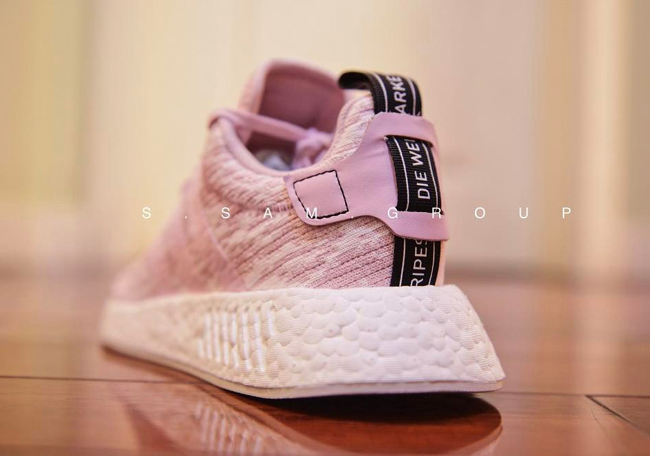 adidas NMD R2 Pink White Release Date