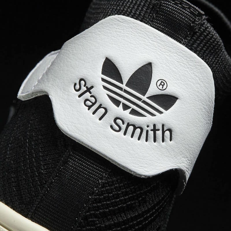 adidas Stan Smith Sock Primeknit Black Heel