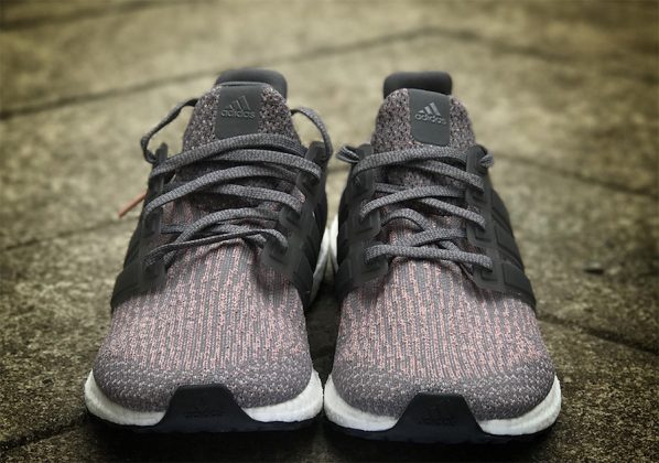 pink and gray ultra boost