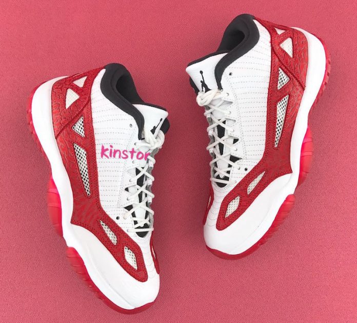 air jordan 11 low ie fire red