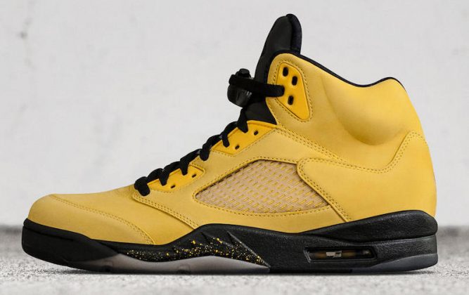 Air Jordan 5 Fab 5 Michigan PE - Sneaker Bar Detroit