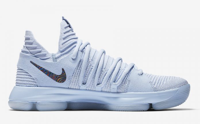 kd 10 anniversary faint blue