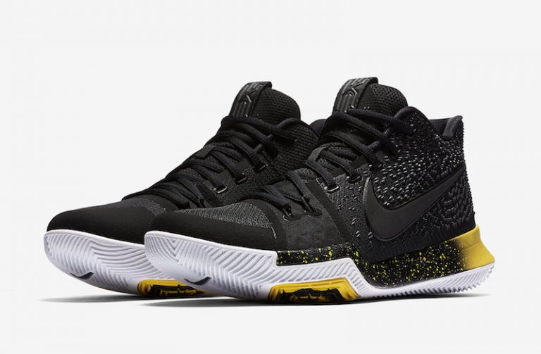 Nike Kyrie 3 Black Yellow Release Date - Sneaker Bar Detroit