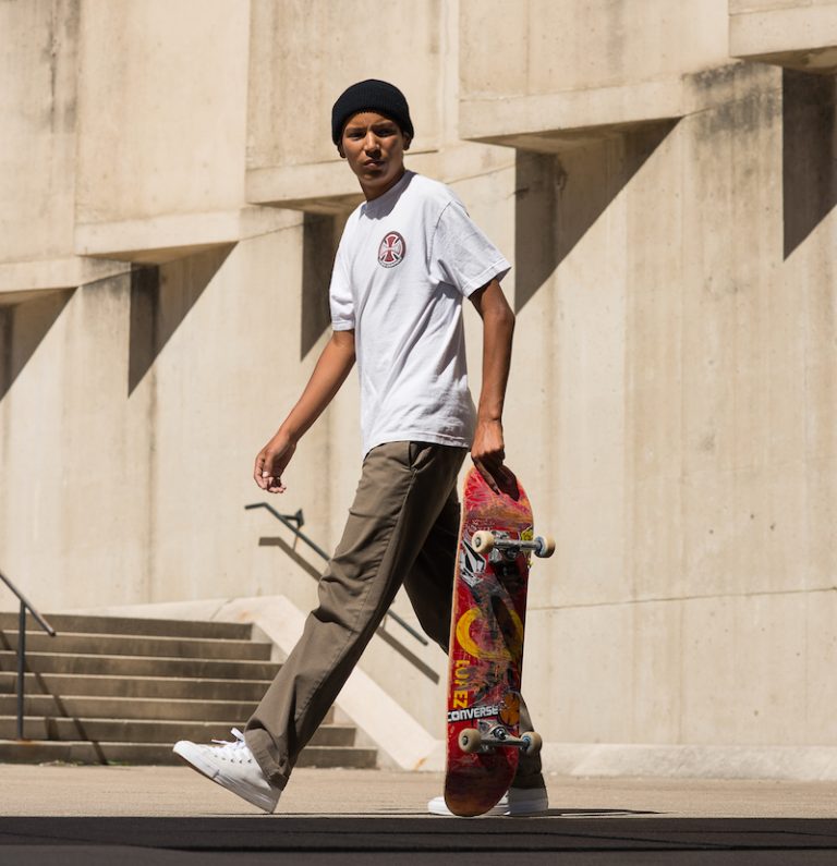 Converse x Louie Lopez CTAS Pro High Sneaker Bar Detroit