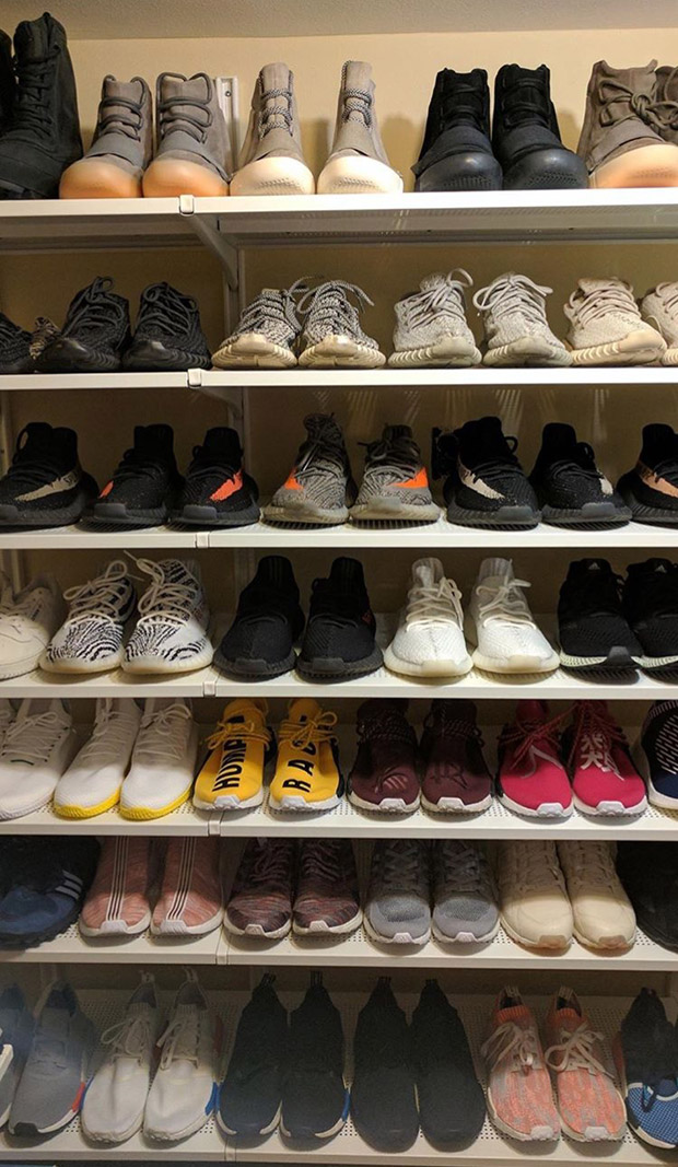 Jon Wexler Sneaker Closet