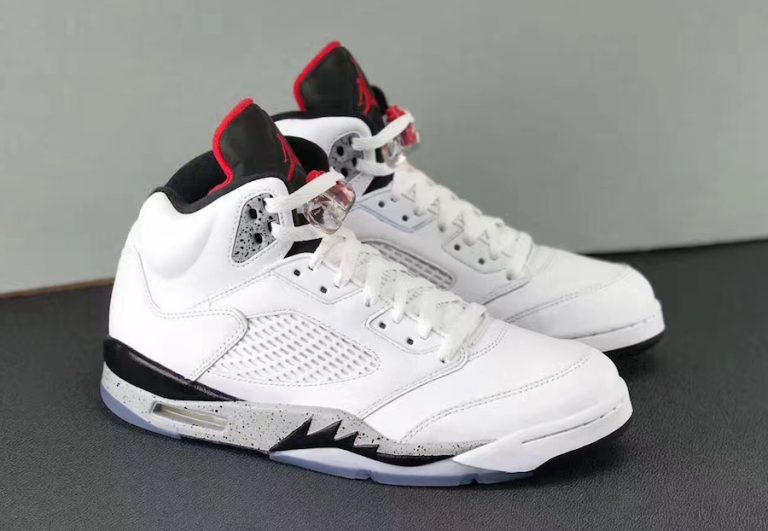 Air Jordan 5 White Cement Release Date 136027-104 - SneakerBarDetroit