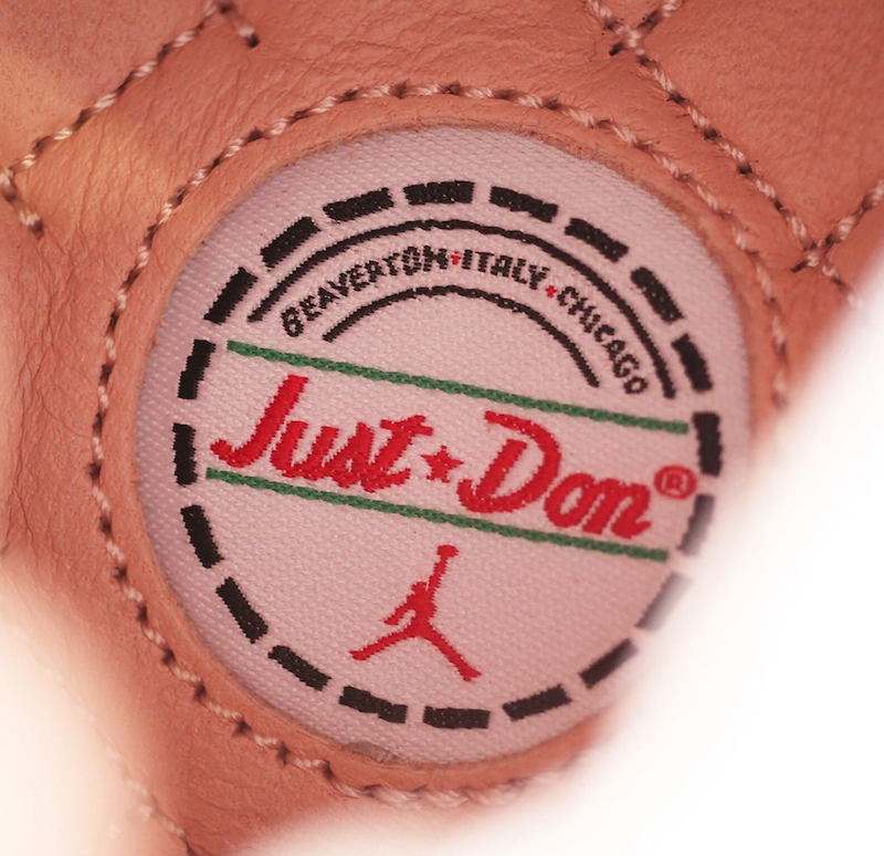 Just Don x Air Jordan 2 Arctic Orange Release Date Don C Branding