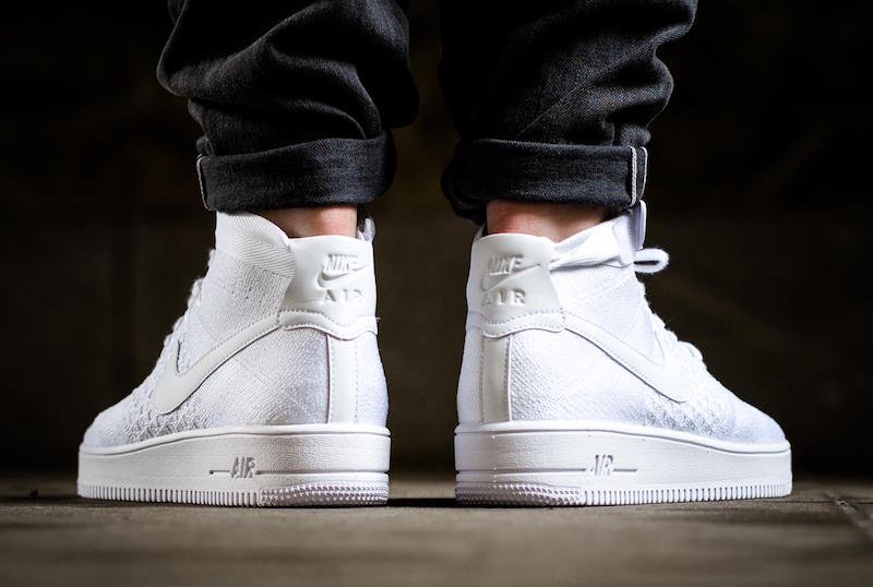 air force 1 ultra flyknit mid triple white