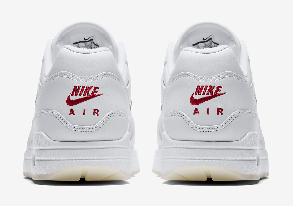 Nike Air Max 1 Premium SC Jewel White Red Release Date