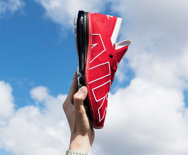 Nike Air Max Flair Red White Colorways