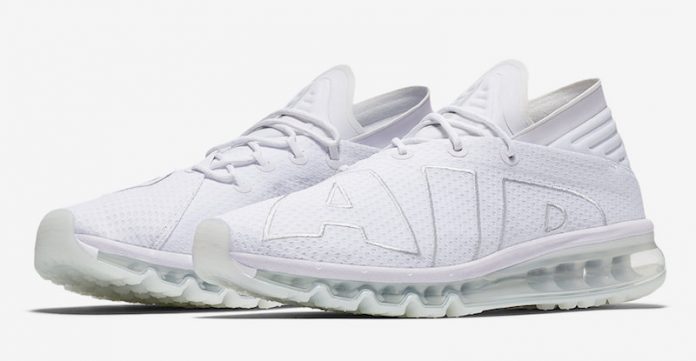 nike air max flair triple white