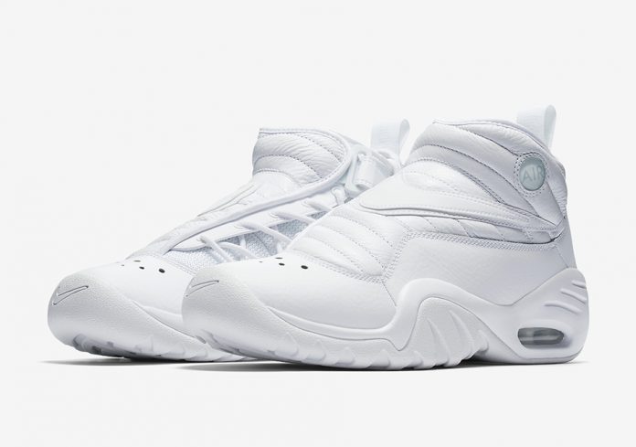 nike-air-shake-ndestrukt-triple-white-release-date Nike Air Shake NDestrukt Triple White 880869-101 Release Date