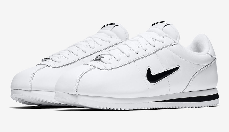 Nike Cortez Jewel White Black Release Date