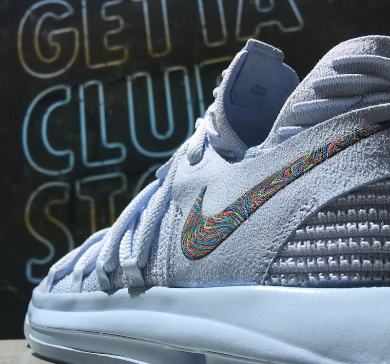 Nike KD 10 Anniversary Faint Blue Release Date - Sneaker Bar Detroit