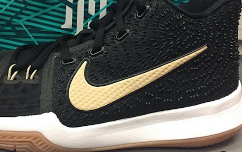 kyrie 3 black and brown