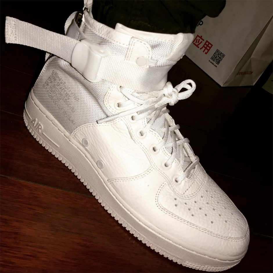 Nike SF-AF1 Mid Triple White Release Date