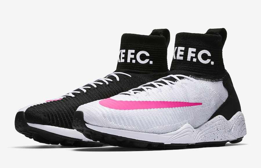 Nike Zoom Mercurial Flyknit IX Black White Pink 852616-100
