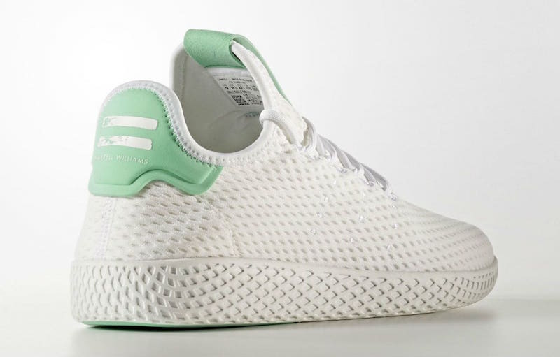 Pharrell adidas Tennis Hu Light Green Release Date