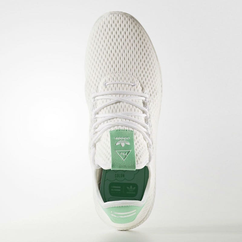 Pharrell adidas Tennis Hu Light Green Release Date