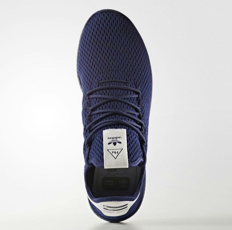 Pharrell adidas Tennis Hu Navy Blue Release Date