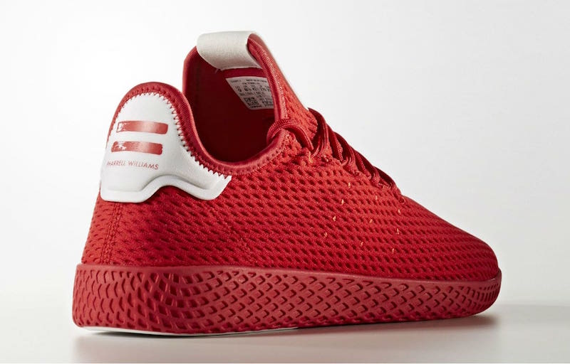 Pharrell adidas Tennis Hu Red Release Date
