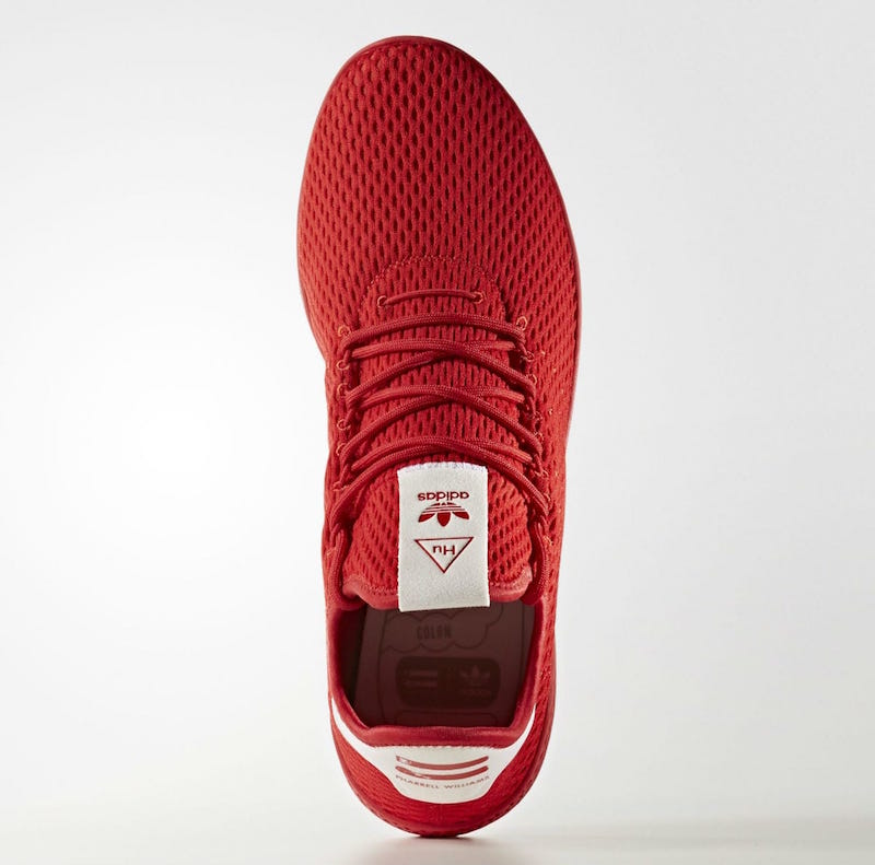 Pharrell adidas Tennis Hu Red Release Date