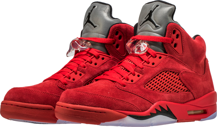 Air Jordan 5 Red Suede Color: University Red/Black-University Red Style Code: 136027-602 Release Date: July 1, 2017 Price: $190