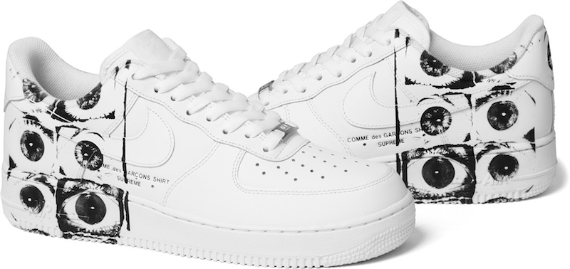 Supreme x COMME des Garcons x Nike Air Force 1 Low Release Date