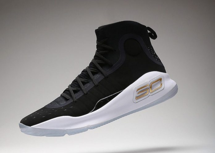 curry 4 shoes black and white Online 